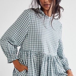 Free People Gingham Living For This Tunic
